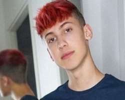 Content loves to do experiments with his hair and tries different colors Content loves to do experiments with his hair and tries different colors.